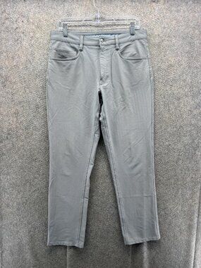FootJoy Pants Mens 32x30 Gray Stretch Golf Khakis Performance Lightweight